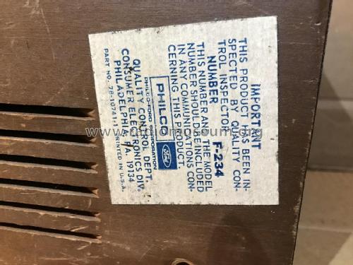 FM AM Radio Q-967; Philco, Philadelphia (ID = 2913436) Radio