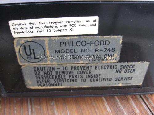 R-248 ; Philco, Philadelphia (ID = 2240756) Radio
