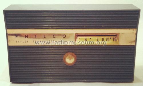 Reflex Transistor T-52 Code 124; Philco, Philadelphia (ID = 1197625) Radio