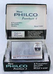 6 Transistor T-67 ; Philco, Philadelphia (ID = 263496) Radio