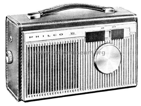 VII T702-124; Philco, Philadelphia (ID = 1917657) Radio