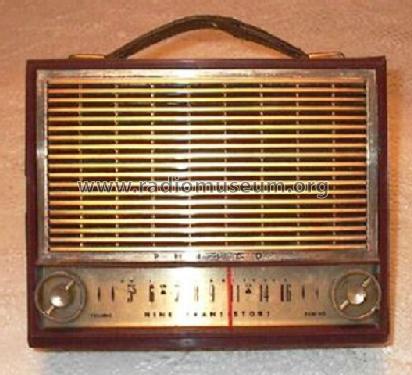 Nine Transistors T-901BR Code 124; Philco, Philadelphia (ID = 147979) Radio