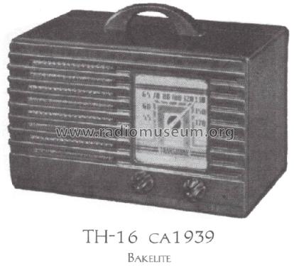 TH-16 Transitone; Philco, Philadelphia (ID = 1523270) Radio