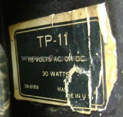 TP-11 Transitone; Philco, Philadelphia (ID = 2360185) Radio