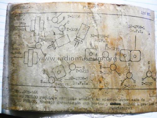 Trans-World Portable T-9 Code 126; Philco, Philadelphia (ID = 1811905) Radio