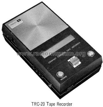 Compact Cassette Tape Recorder TRC-20; Philco, Philadelphia (ID = 2028553) R-Player