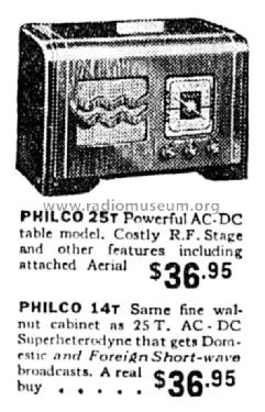 14T ; Philco Products Ltd. (ID = 1429444) Radio
