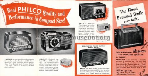 82 ; Philco Products Ltd. (ID = 1503495) Radio