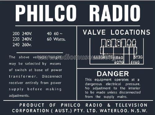951S; Philco Radio & (ID = 2786746) Radio