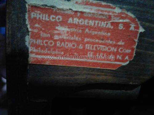 10 Ch= 10 Code 121; Philco Radio of (ID = 2394006) Radio