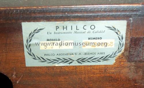 37-641 Ch= 37-641E Code 125; Philco Radio of (ID = 2654171) Radio