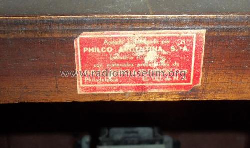 37-641 Ch= 37-641E Code 125; Philco Radio of (ID = 2654172) Radio