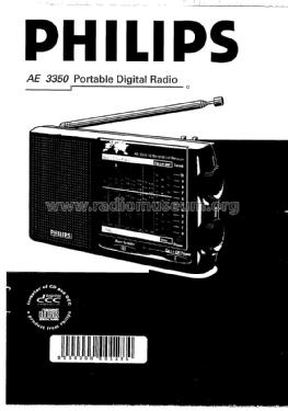 12 Band World Receiver AE3350 /00; Philips 飞利浦; (ID = 1874686) Radio