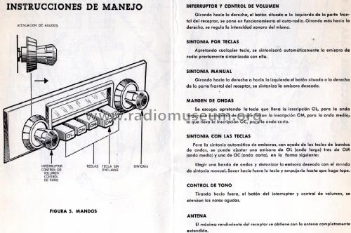 All-Transistor para Barreiros-Dodge Dart ; Philips Ibérica, (ID = 1821730) Car Radio