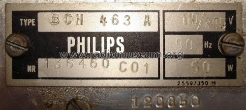 Carmen BCH463A; Philips - Schweiz (ID = 2036476) Radio
