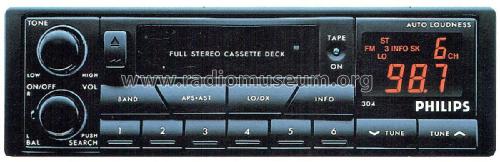 Car Radio DC 304; Philips; Eindhoven (ID = 1984700) Car Radio