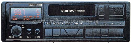 Car Radio DC 415; Philips, Singapore (ID = 1984699) Car Radio