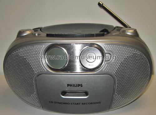 CD Radio Cassette Recorder AZ1022 /12; Philips 飞利浦; (ID = 2591521) Radio