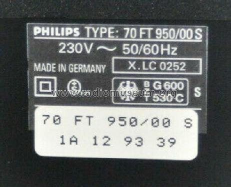 900 Series Digital Satellite Stereo Tuner FT950 70FT950 /00S; Philips Radios - (ID = 2668439) Radio
