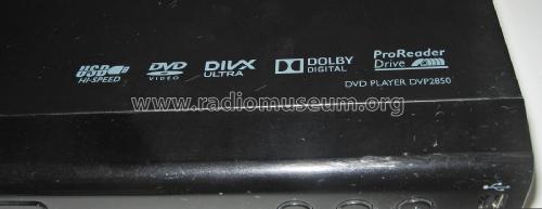 DVD Player DVP2850 /12; Philips 飞利浦; (ID = 2779981) R-Player