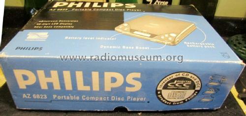 Portable CD Player AZ6823 /05; Philips 飞利浦; (ID = 2669113) R-Player