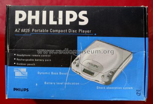 Portable CD Player AZ 6825; Philips Hong Kong (ID = 2498185) Ton-Bild