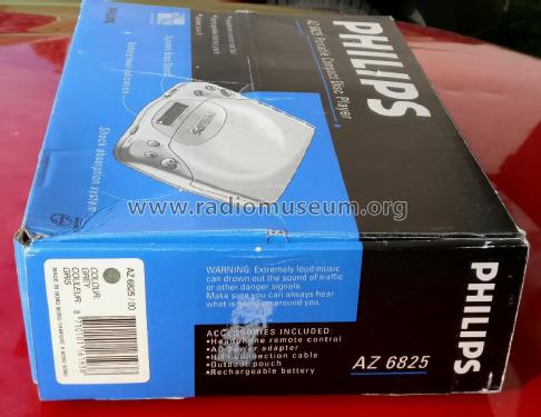 Portable CD Player AZ 6825; Philips Hong Kong (ID = 2498186) R-Player