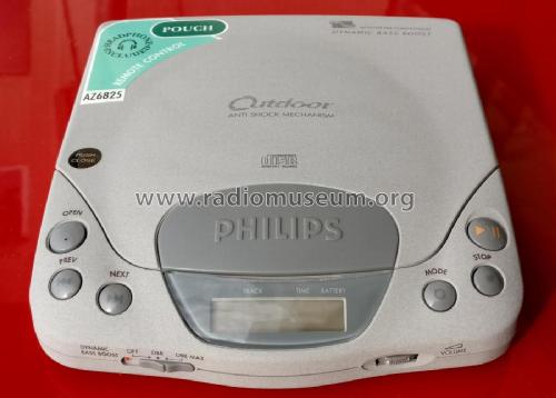 Portable CD Player AZ 6825; Philips Hong Kong (ID = 2498194) R-Player