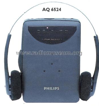 Stereo Radio Cassette Player AQ6524 /00; Philips 飞利浦; (ID = 1982818) Radio