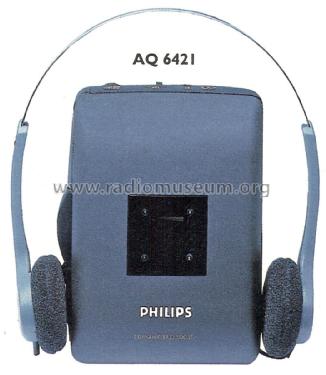 Stereo Cassette Player AQ6421 /00; Philips 飞利浦; (ID = 1982823) R-Player