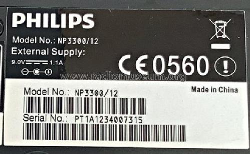 Streamium Network Music Player NP3300 /12; Philips 飞利浦; (ID = 2620815) DIG/SAT