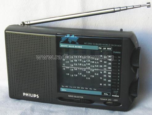 12 Band World Receiver AE3350 /00; Philips 飞利浦; (ID = 2379228) Radio