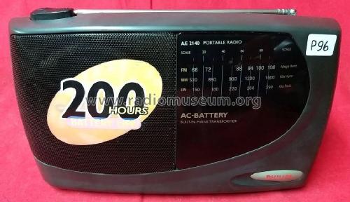 Portable radio AE-2140 /00 /01 /04 /05; Philips 飞利浦; (ID = 2902205) Radio