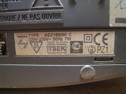 AE-2160 /00C; Philips 飞利浦; (ID = 1825540) Radio