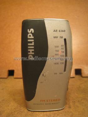 AM/FM Stereo AE 6360; Philips 飞利浦; (ID = 1662955) Radio