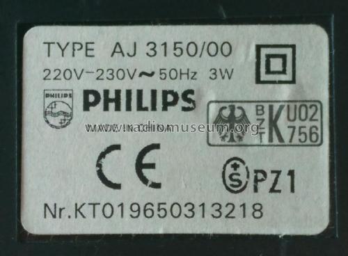 AJ3150/00; Philips 飞利浦; (ID = 2231670) Radio