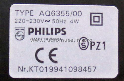 AQ6355 /00; Philips 飞利浦; (ID = 2396930) Sonido-V