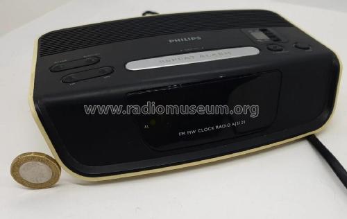 FM MW Clock Radio AJ3121 /05; Philips 飞利浦; (ID = 2907137) Radio