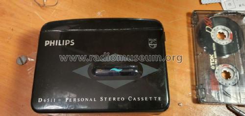 Personal Stereo Cassette Player D6511 /00R; Philips 飞利浦; (ID = 3061779) Ton-Bild