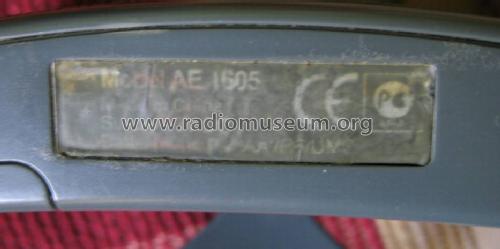 Pocket radio AE1605/00; Philips 飞利浦; (ID = 1041104) Radio