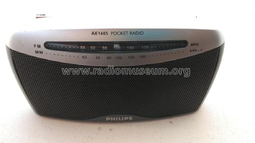 Pocket radio AE1605/00; Philips 飞利浦; (ID = 2542379) Radio