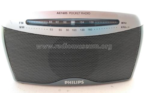 Pocket radio AE1605/00; Philips 飞利浦; (ID = 2542381) Radio