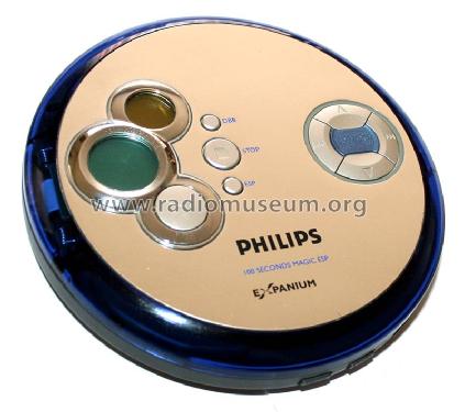 Portable MP3-CD Player EXP2465/00; Philips 飞利浦; (ID = 1471035) Reg-Riprod