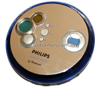 Portable MP3-CD Player EXP2465/00; Philips 飞利浦; (ID = 1471038) Sonido-V