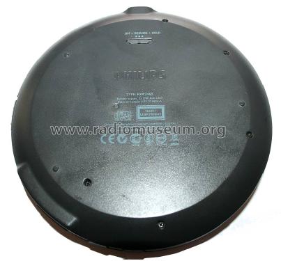 Portable MP3-CD Player EXP2465/00; Philips 飞利浦; (ID = 1471041) Reg-Riprod