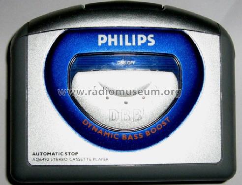 Stereo Cassette Player AQ6492; Philips 飞利浦; (ID = 1114648) Ton-Bild