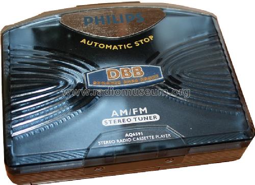 Stereo Radio Cassette Player AQ6591 /00; Philips 飞利浦; (ID = 1204148) Radio