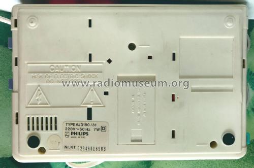 The Nightline AJ 3180 /31; Philips 飞利浦; (ID = 3086939) Radio