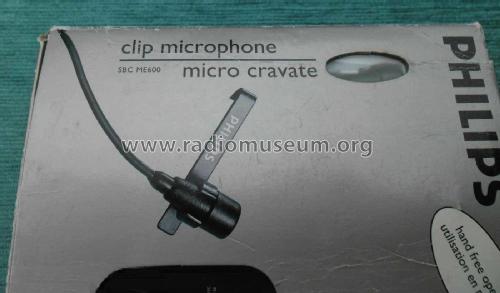 Clip Microphone SBC-ME600; Philips; Chungli (ID = 1893578) Microphone/PU