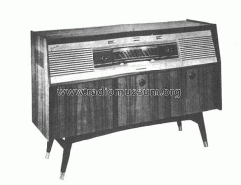 Kongress 3 Reverbeo F6N12A/00; Philips Norway Norsk (ID = 1069984) Radio